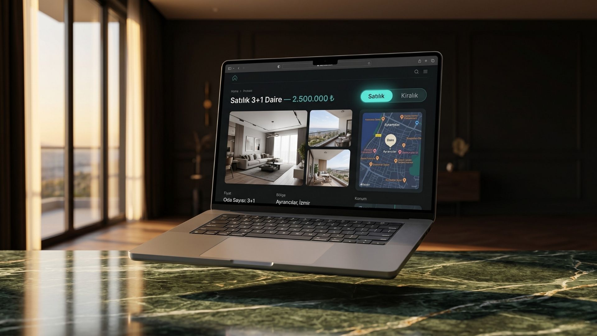 Emlak Web Sitesi Standart Paket